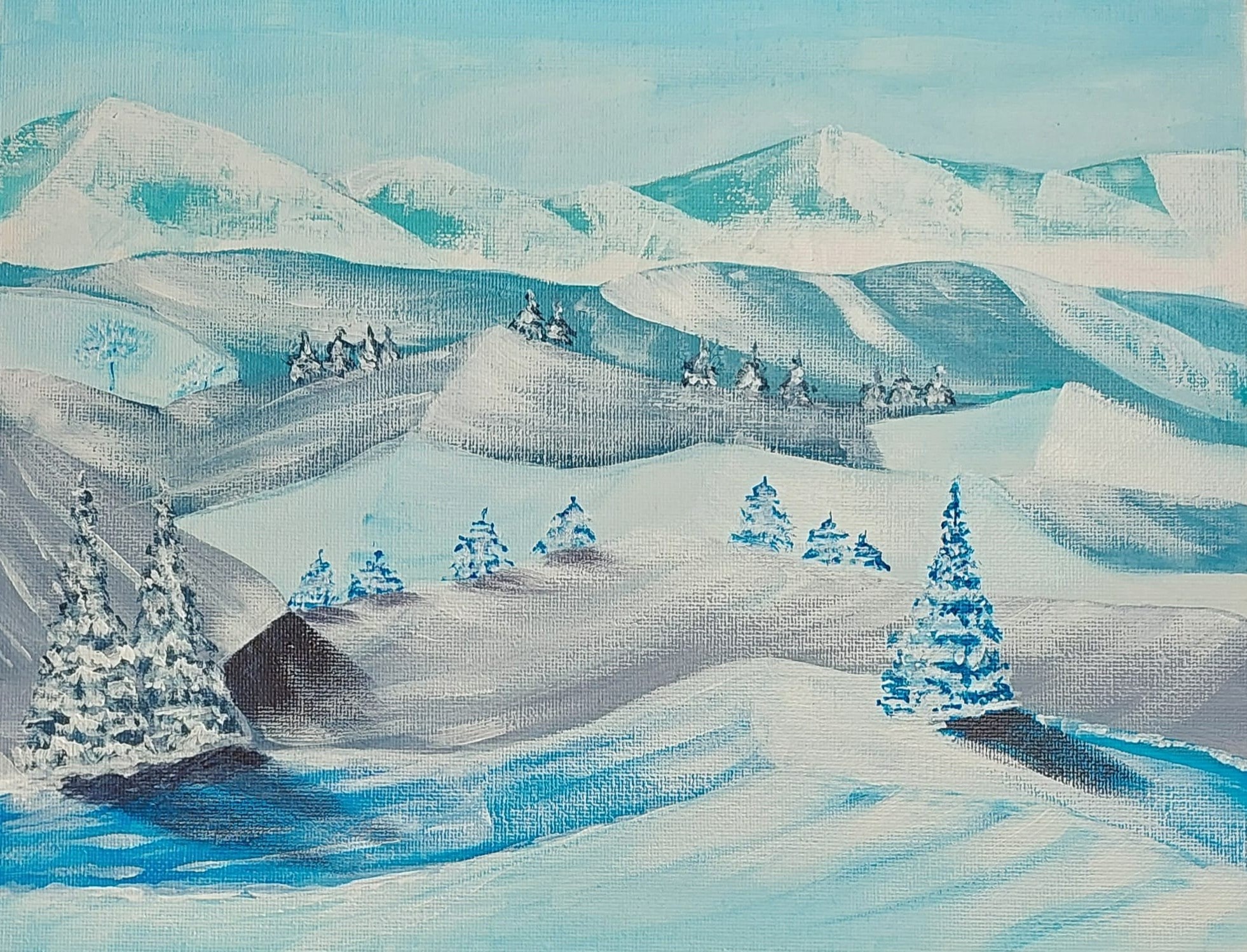 Peisaj de iarnă